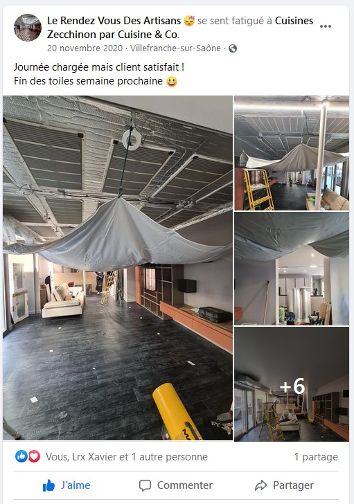 Avis client plafond chauffant Ceilingo